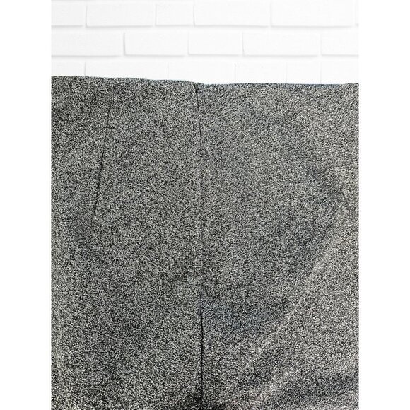 H&M Divided Pants Women's Size 4 Glitter Sparkle Stretch Silver - Picture 5 of 7